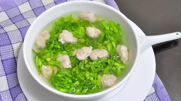 Cách Nấu Canh Hoa Thiên Lý Với Thịt Lợn Ngon Chuẩn Vị