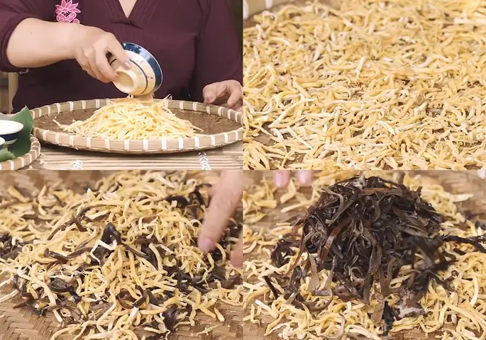 Sơ chế các nguyên liệu Sơ chế các nguyên liệu