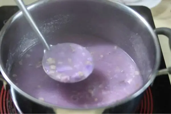 Cách nấu canh khoai mỡ thịt bằm