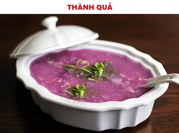 Trình Bày Món Canh Khoai Mỡ Chay Trình Bày Món Canh Khoai Mỡ Chay