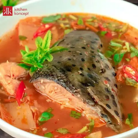 4. Cách nấu canh kim chi cá ngừ