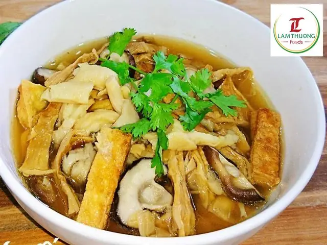 Măng khô nấu chay với món canh