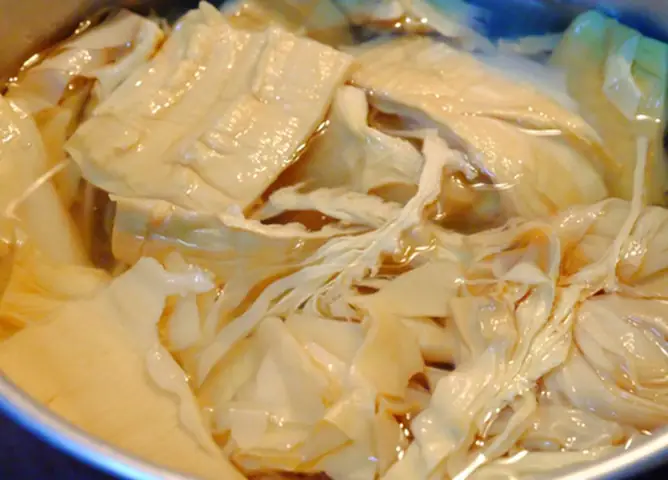 Cách làm canh miến nấu măng: