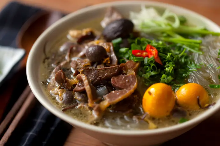 Cách Nấu Canh Miến Lòng Gà Cách Nấu Canh Miến Lòng Gà