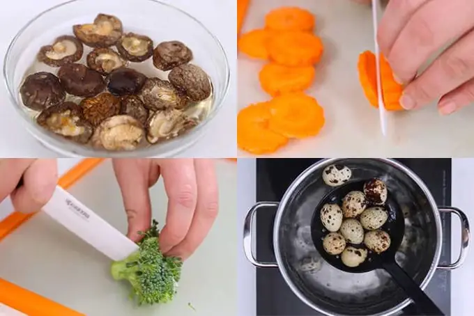 Cách nấu canh mọc thập cẩm từng bước Cách nấu canh mọc thập cẩm từng bước