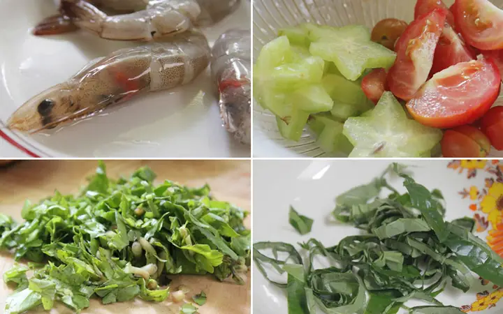 Bước 1Sơ chế nguyên liệu