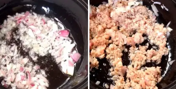 Canh Mồng Tơi Nấu Thịt Băm