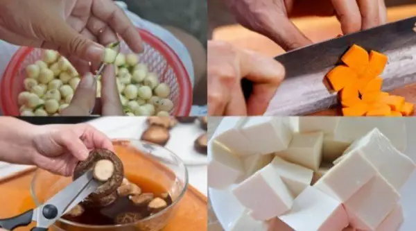 4. Canh Nấm Hạt Sen