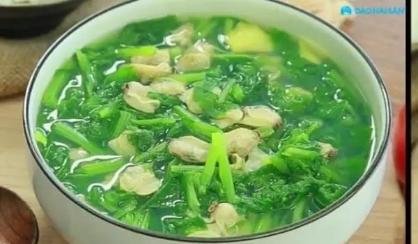 Cách nấu canh hàu cải bẹ xanh Cách nấu canh hàu cải bẹ xanh