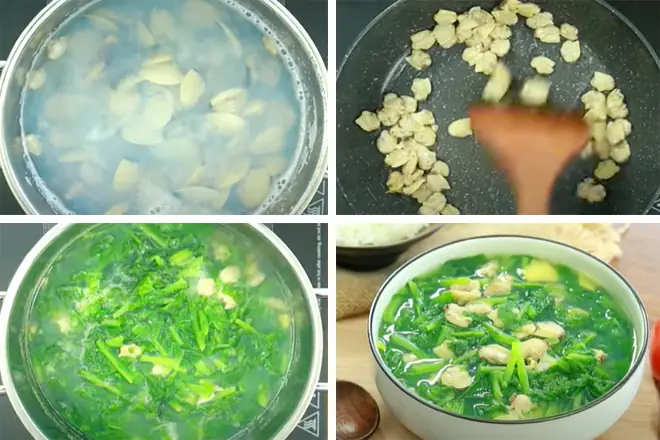 Cách Nấu Canh Ngao Mồng Tơi Ngon Làm Dịu Ngày Nắng Nóng
