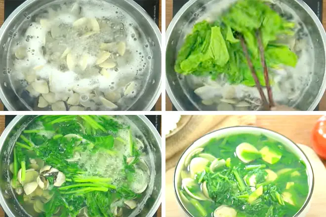 Cách Nấu Canh Ngao Mồng Tơi Ngon Làm Dịu Ngày Nắng Nóng