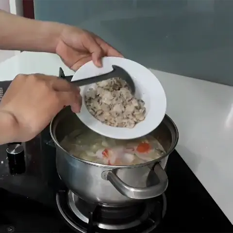 Nấu canh nghêu thì là Nấu canh nghêu thì là