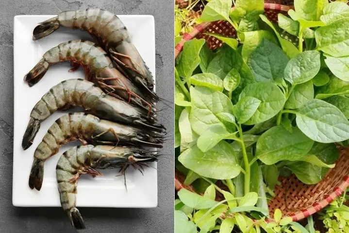 4canh Tôm Mồng Tơi Cho Bé Ăn Dặm Đầy Đủ Dinh Dưỡng