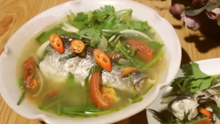 10canh Cá Đối Nấu Ngót