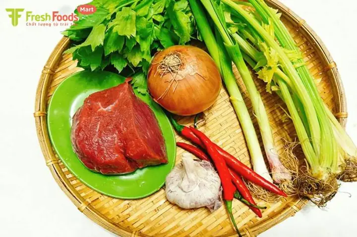 Cách Nấu Canh Rau Cần Với Thịt Bò