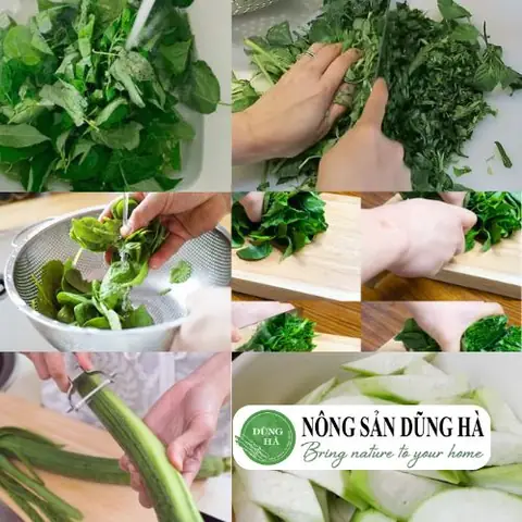 Sơ chế rau Sơ chế rau