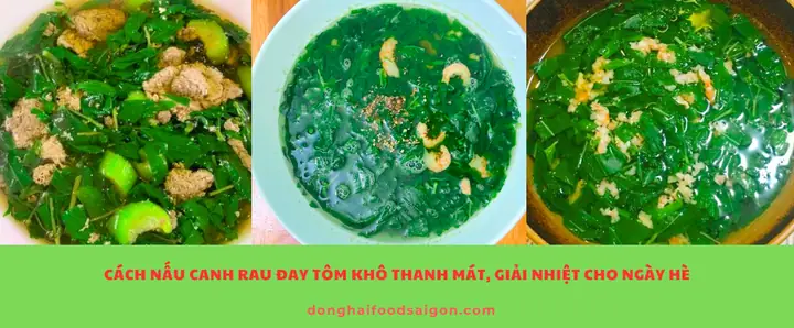 Cách Nấu Canh Rau Đay Với Tôm Khô Ngọt Mát?