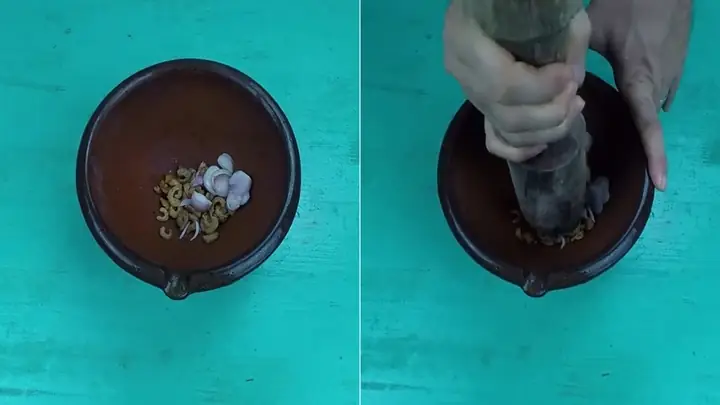 1canh Rau Muống Tôm Khô