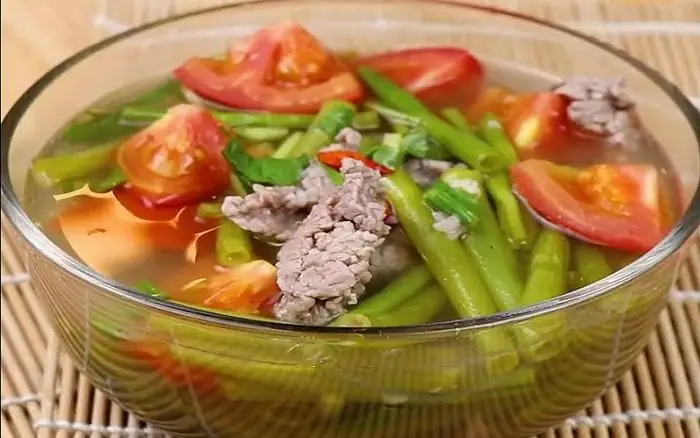 Cách Nấu Canh Rau Muống Thịt Bò