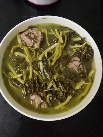 Cách chế biến món canh rau sắn Phú Thọ