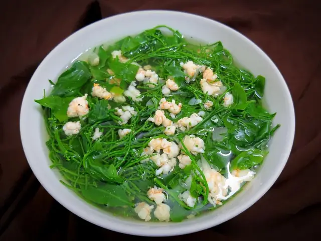 Canh Rau Sắng Nấu Tôm Canh Rau Sắng Nấu Tôm