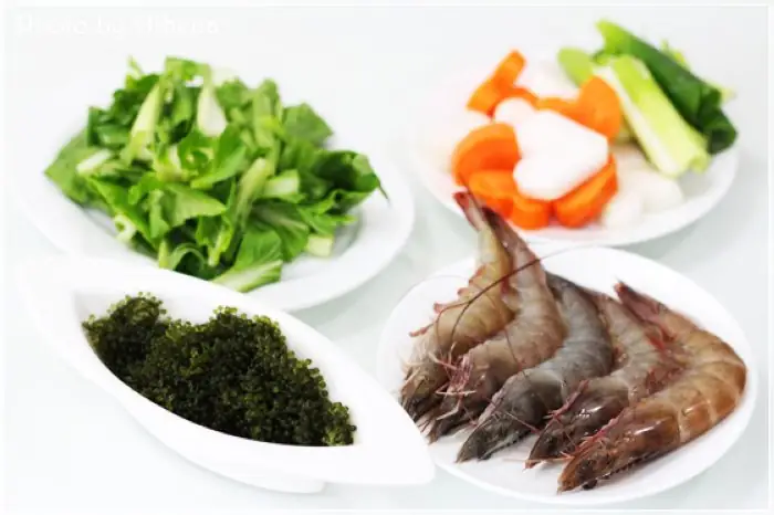 Cách Nấu Canh Rong Nho Cải Thìa