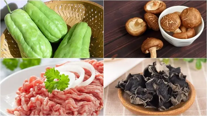 1nguyên Liệu Làm Món Canh Su Su Nấu Mọc 1nguyên Liệu Làm Món Canh Su Su Nấu Mọc