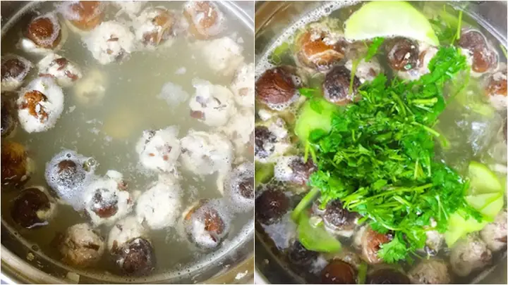 Bước 2: Nấu Canh Su Su Nấu Mọc Bước 2: Nấu Canh Su Su Nấu Mọc