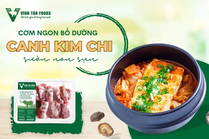 Cách Nấu Canh Sườn Kim Chi Thơm Ngon, Bổ Dưỡng Cách Nấu Canh Sườn Kim Chi Thơm Ngon, Bổ Dưỡng