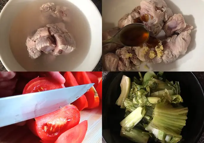 Sơ Chế Các Nguyên Liệu Sơ Chế Các Nguyên Liệu