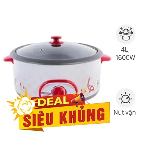 Nồi lẩu đa năng Sunhouse SH-525L 4 lít