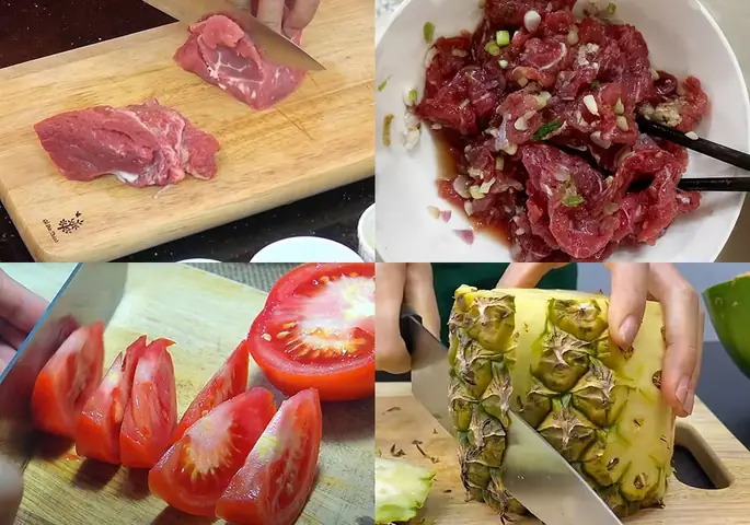 Sơ Chế Các Nguyên Liệu