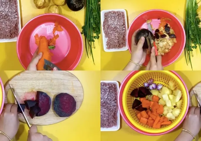 Sơ chế nguyên liệu Sơ chế nguyên liệu