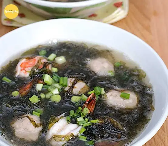 Bí Quyết Cho Món Canh Rong Biển Nấu Tôm