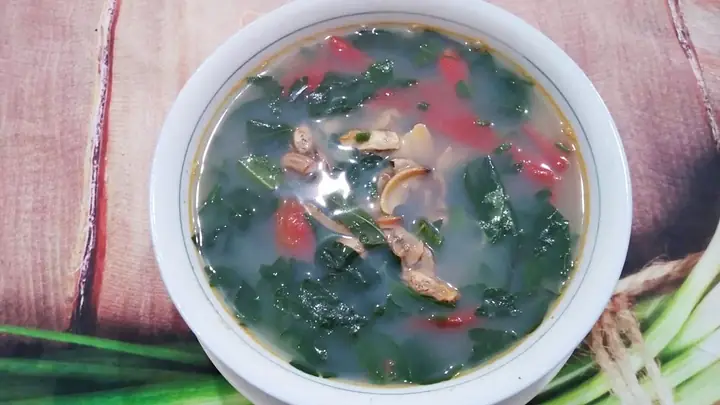 Canh Trai Nấu Rau Ngót