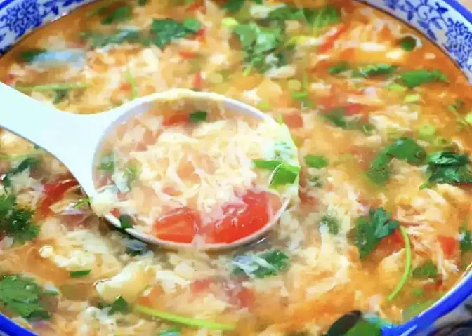 cách nấu canh trứng cà chua ngon nhất