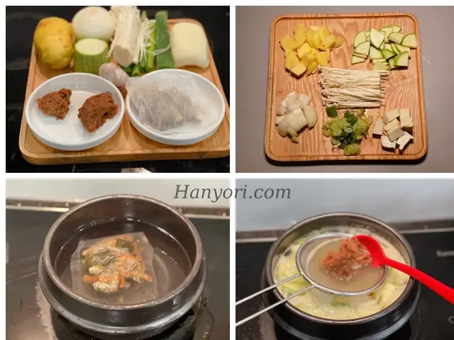 1. Canh tương đậu truyền thống