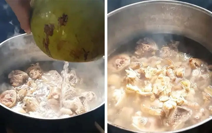 2.2. Hướng dẫn nấu canh xương bò với đỗ đen 2.2. Hướng dẫn nấu canh xương bò với đỗ đen