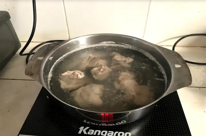 Bước 2:hầm Xương Bước 2:hầm Xương