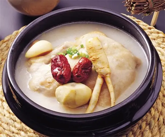 Cách 4: Nấu cháo cao hồng sâm