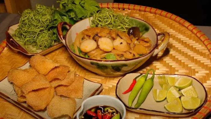 1.2. Cách thực hiện món cao lầu chay 1.2. Cách thực hiện món cao lầu chay