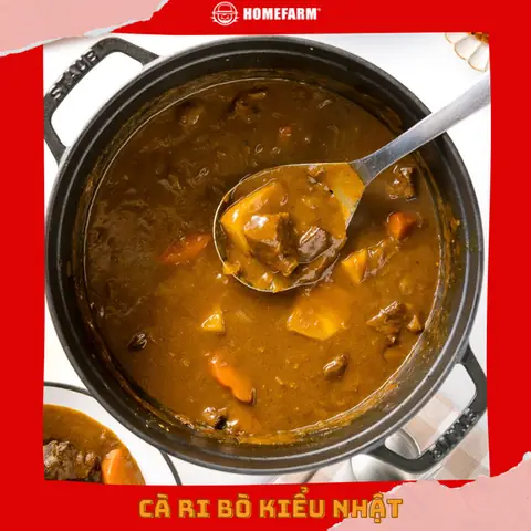 Vào Bếp Cùng Homefarm Với Món Cà Ri Bò Kiểu Nhật Vào Bếp Cùng Homefarm Với Món Cà Ri Bò Kiểu Nhật