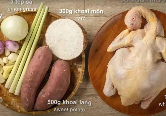 Chuẩn bị nguyên liệu và dụng cụ