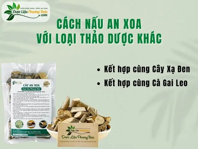Cách Nấu An Xoa Uống Cùng Các Loại Thảo Dược Khác