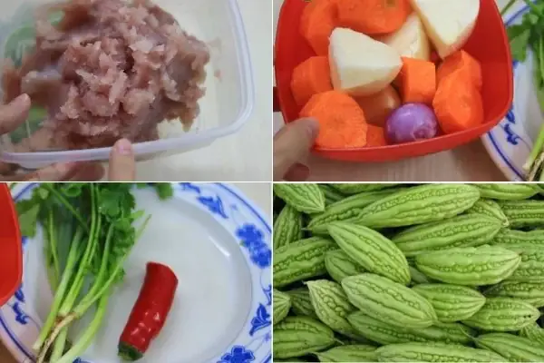 Chuẩn bị nguyên liệu