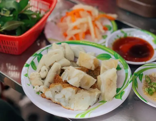 Cách nấu món chả mực chiên chấm sốt Cách nấu món chả mực chiên chấm sốt