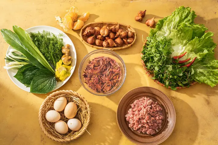 cách nấu chả rươi ngon