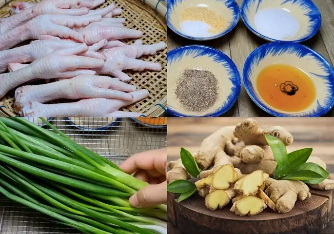 Chuẩn bị nguyên liệu Chuẩn bị nguyên liệu