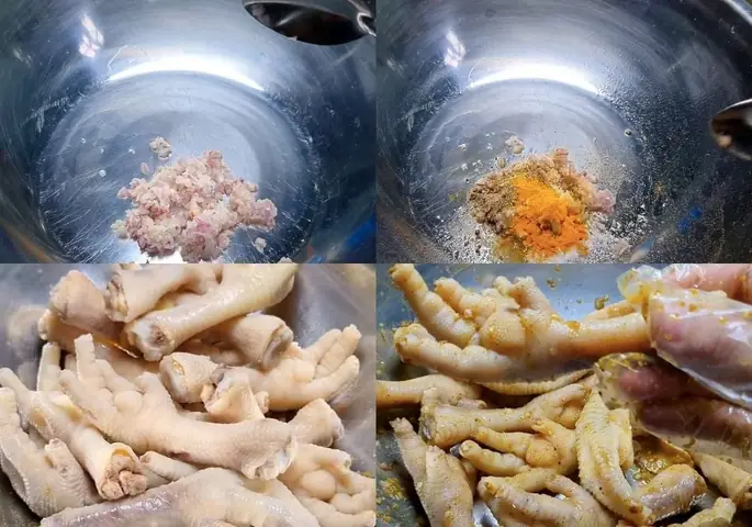 Ướp chân gà Ướp chân gà