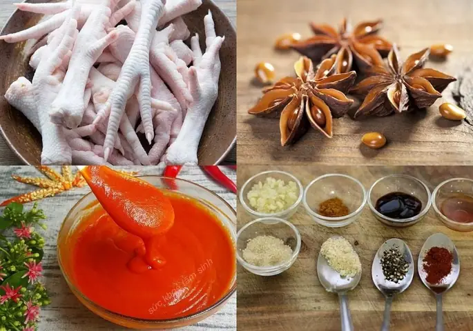 Chuẩn bị nguyên liệu